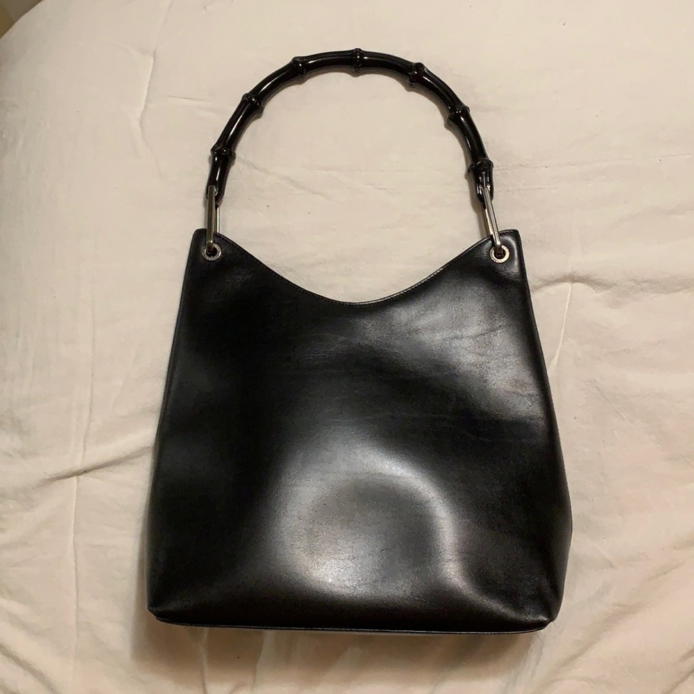 Black Gucci shoulder bag